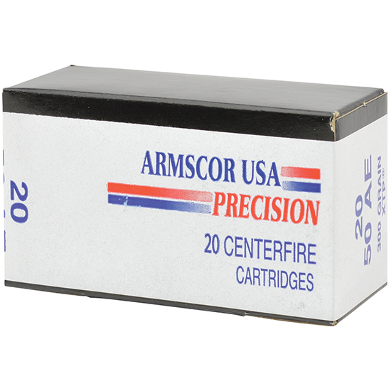 ARMSCOR AMMO 50AE 300GR XTP 20/20 - Sale